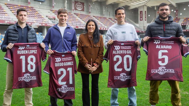 Lupe Murillo, presidenta del Pontevedra CF: «Es más fácil fichar siendo terceros que como recién ascendidos»