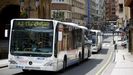 Un autobús del transporte público de Oviedo. ARCHIVO