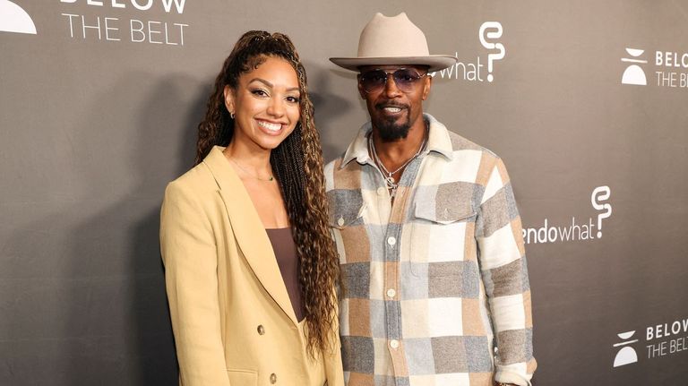Corinne y Jamie Foxx.Foto: Reuters.