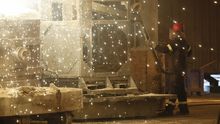Trabajador de Ferroatlntica en la central de Sabn