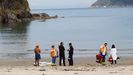 Muere un baista en la playa de Covas, Viveiro