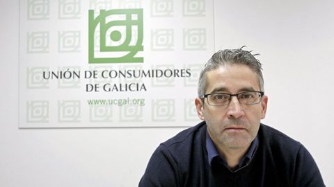 Miguel Lpez Crespo, de la Unin de Consumidores de Galicia