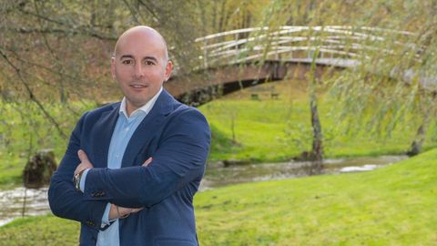 José Ángel Santos, alcalde de Friol desde el 2015