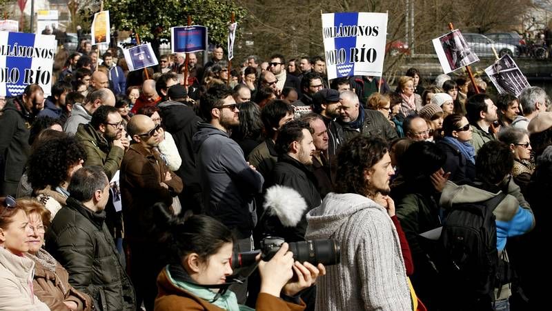 �No a la tala� en Sarria