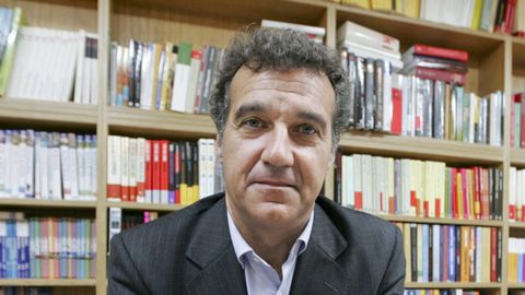 O xornalista e escritor Alberte Santos Ledo (A Corua, 1965).