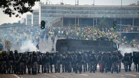 Los bolsonaristas asaltaron las sedes de los tres poderes en Brasilia el pasado 8 de enero.