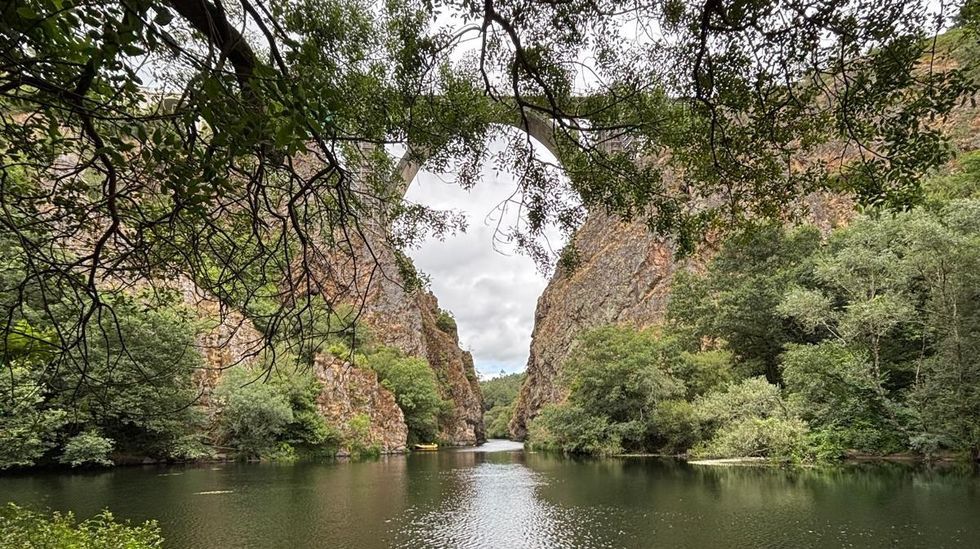 banana.Rachel, en A Pobra de Trives, en junio del ao pasado.