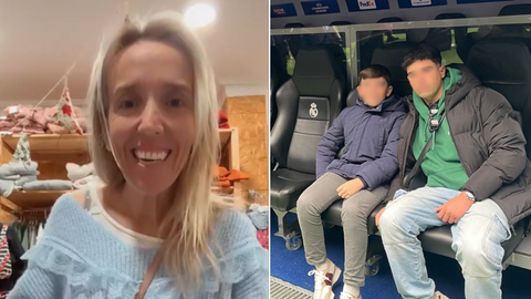 La familia Zamorano.