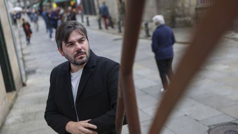 Darío Autrán, retratado recientemente en Santiago.