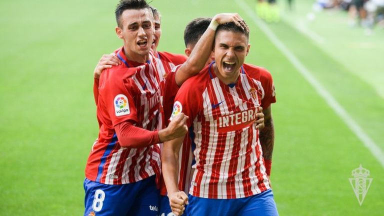 Gol del Sporting, Djuka y Pedro