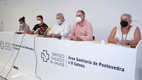 Del frente de cinco sindicatos sanitarios que comparecieron en Pontevedra el 22 de julio se cayeron O'Mega y TSP