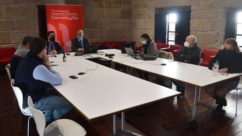 El Consello de Campus de Pontevedra se celebr este jueves en la Casa das Camps de la ciudad, sede de la Universidade