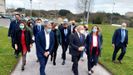 La vicepresidenta de Transición Ecológica, Teresa Ribera, a su llegada al MIHL de Lugo