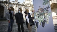 Presentacin no claustro da catedral de Lugo da feira vino Lucus in vino Veritas 