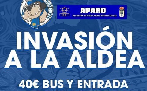 Cartel promocional del derbi asturiano