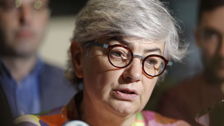 La alcaldesa de Gijón, Ana González