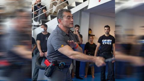 Rafael Carriet, instructor del curso de kenpo para cuerpos y fuerzas de seguridad