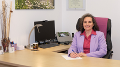 La psic�loga Dolores Rizo Vidal, de DRV PSICOSALUD, en Gij�n, es experta en hipn�sis cl�nica