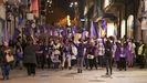 Ferrol se tiñe de violeta por el 8M