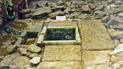 El abandono de la fuente romana de Corvazal, en Lugo