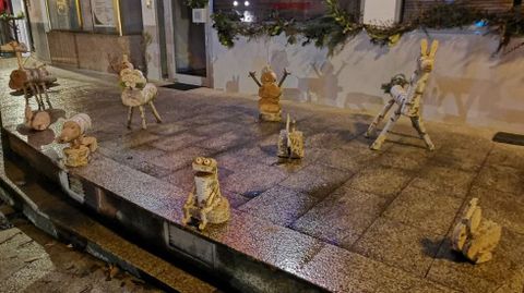 En A Veiga apuestan por un Nadal Enxebre para decorar sus calles