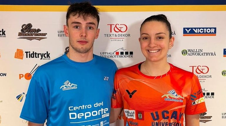 Nikol Carulla, del Bádminton Cíes, bronce en el Swedish Open