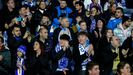 Imagen de la grada de Riazor en el pasado Deportivo-Unionistas