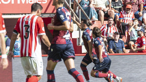 Cote en la derrota del Sporting frente al Levante
