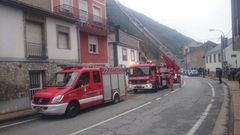 El incendio en Sobradelo caus� una gran expectaci�n