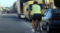 La nueva ley pretende dar mayor proteccin a los ciclistas en el momento de ser adelantados. 