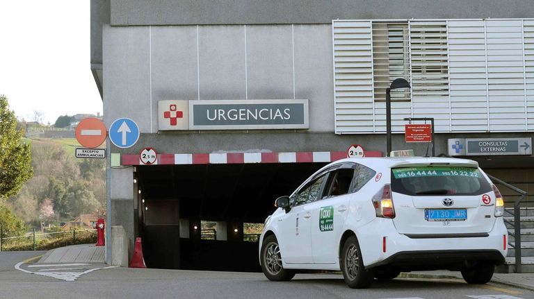 Zona de urgencias del Hospital de Cabueñes