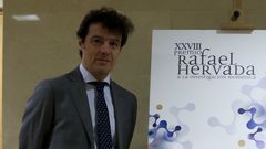 Pablo Menndez, investigador del Instituto Josep Carreras contra la Leucemia ganador del Premio Rafael Hervada de investigacin. 