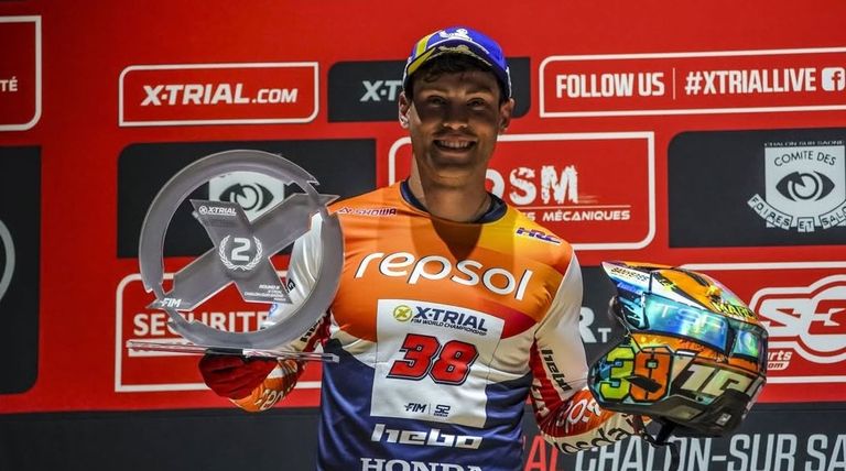 Gabriel Marcelli acaba segundo en Francia en una cita que dio otro título a Toni Bou
