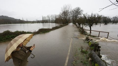 Inundaciones en las parroquias de Villambrán, Céltigos u Oleiros, en la comarca de Sarria
