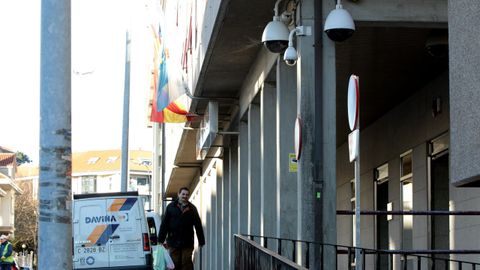 Fachada del edificio del Consello de Contas de Galicia