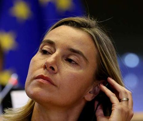 La italiana Federica Mogherini, nueva cara de la política exterior de la Unión Europea.