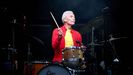 Charlie Watts, en un concierto de la banda de rock britnica The Rolling Stones en el Olympiastadion de Berln, el 22 de junio del 2018.