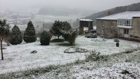 A finales de febrero la nieve lleg hasta la costa gallega, a localidades de A Maria como Foz. Aqu no nevaba desde hace aos, contaban entonces los vecinos. 