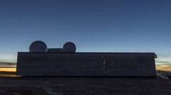 El observatorio astronmico est en Valdn, A Veiga