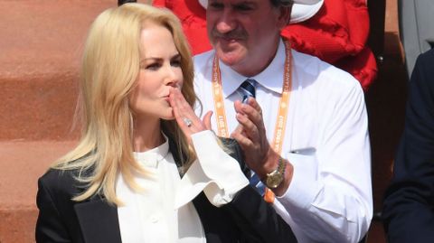 Nicole Kidman, en el ltimo Roland Garros.