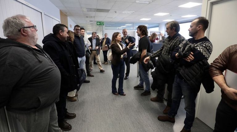 La conselleira de Mar: «Os áridos do Lérez son da mellor categoría posible e inocuos»