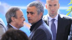 Jos Mourinho.Jos Mourinho durante su etapa como entrenador del Real Madrid