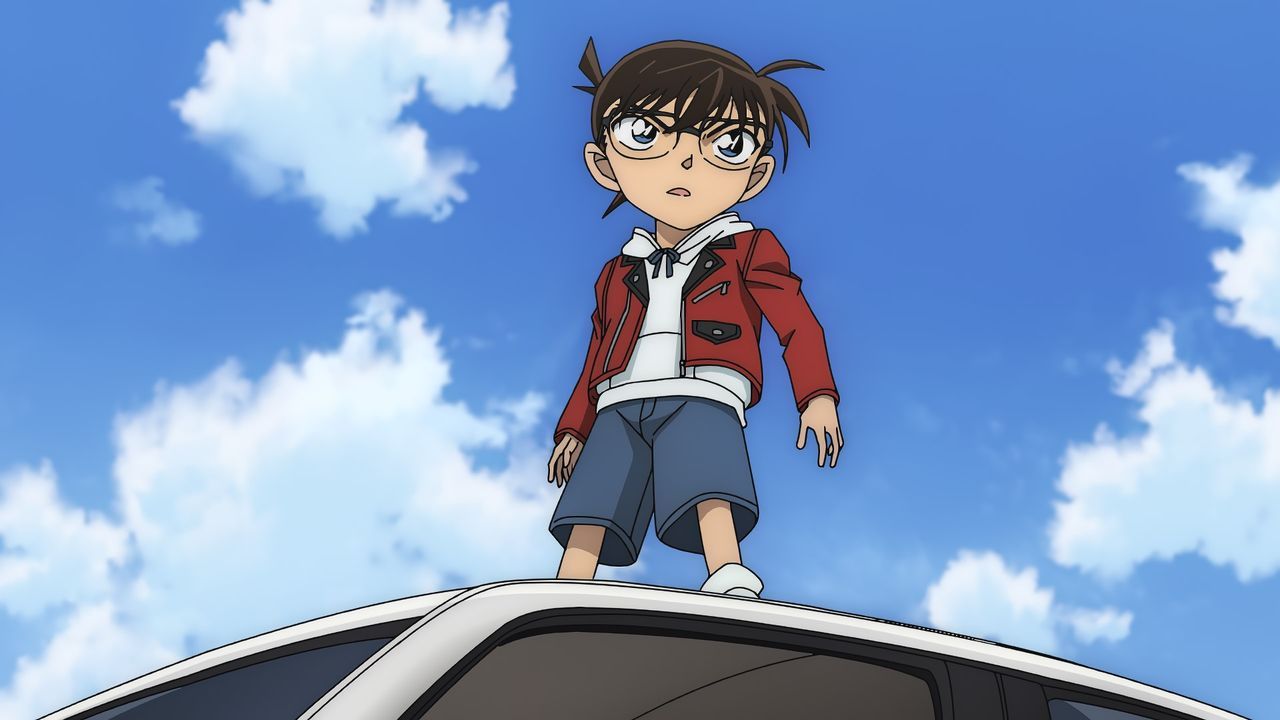 Fotograma de la cinta de animaci�n �Detective Conan: El �ngel ca�do de la carretera�.