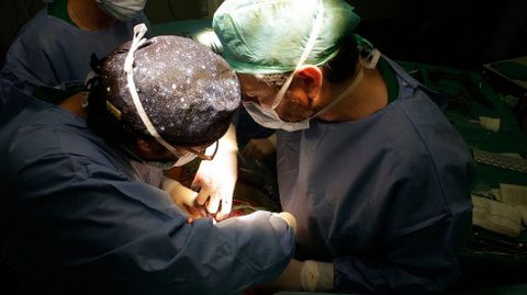 Una operación de cirugía cardíaca en el Chuac 