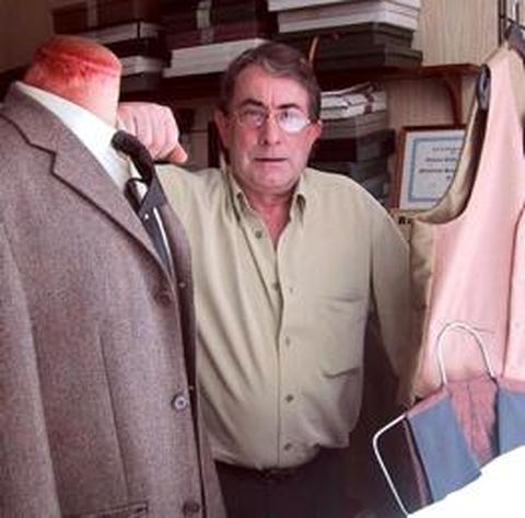 José Goás, un sastre que echará el cierre a la profesión en Lugo