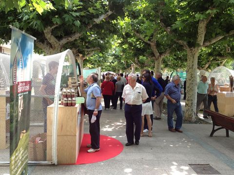 En la feria hay una veintena de puestos