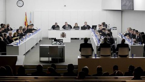 Arranca el juicio del Prestige en A Coruña.