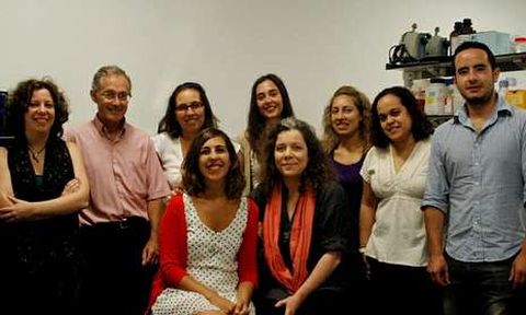 Los investigadores de la Fundación Galega de Xenómica que participaron en el estudio publicado hoy.