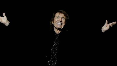 Raphael durante su concierto en Santiago en septiembre del 2013