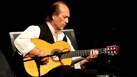 Paco de Lucía, en una imagen de archivo en octubre de 2013.